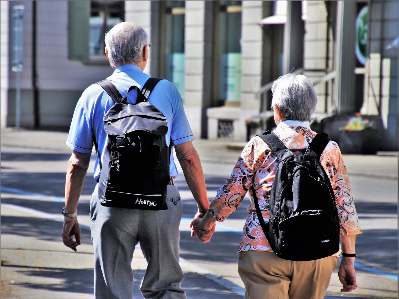 Two People Holding Hands
